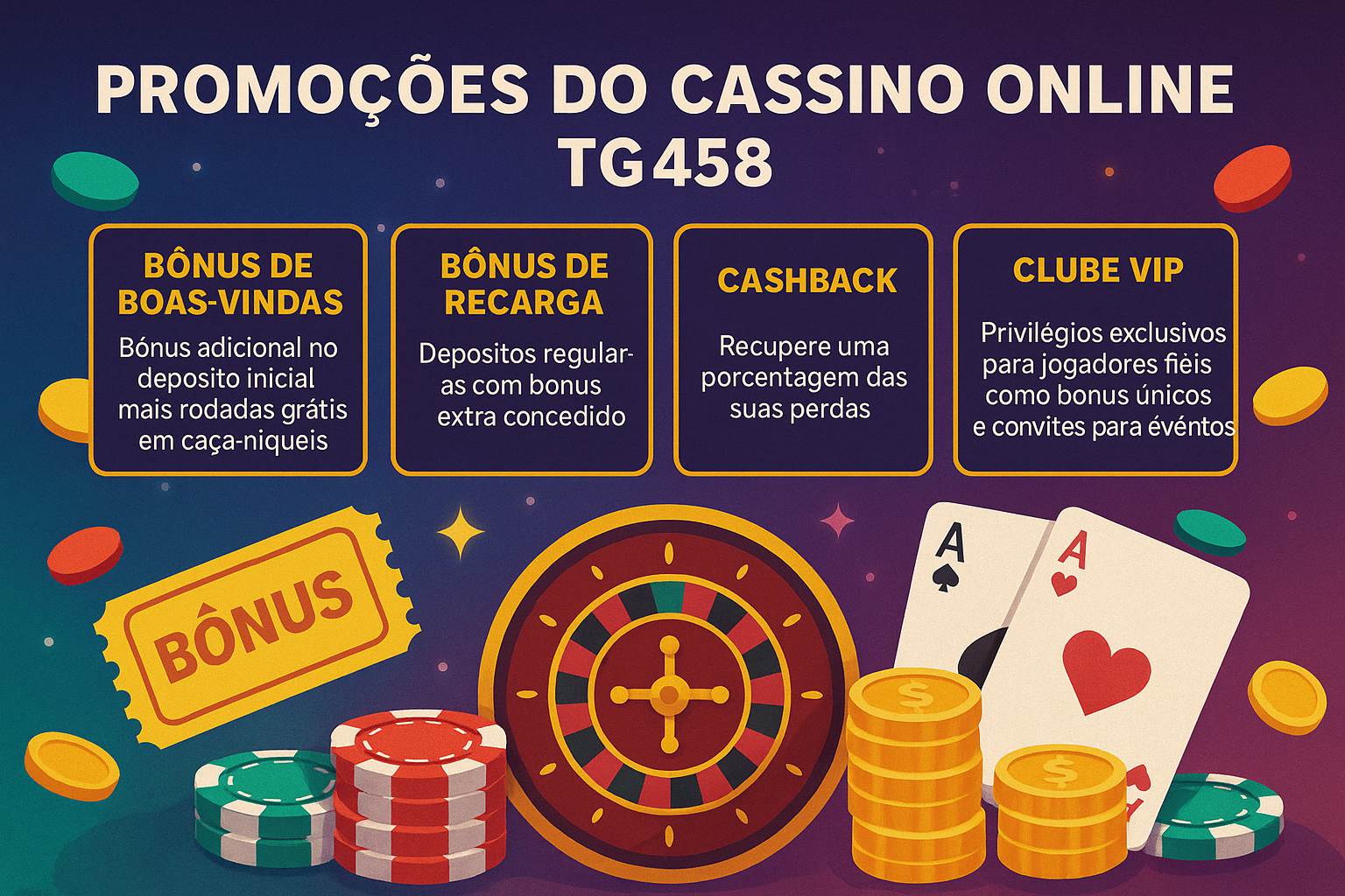O bônus promocional TG458 é uma ótima maneira de começar sua aventura