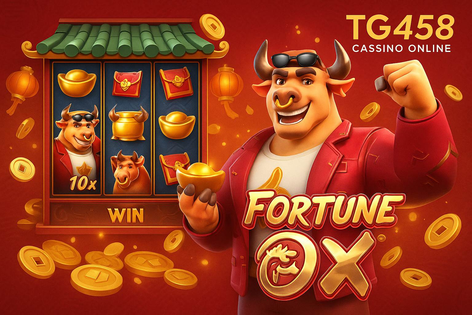Fortune Ox no TG458 - Aposte Agora e Reivindique Seus Ganhos