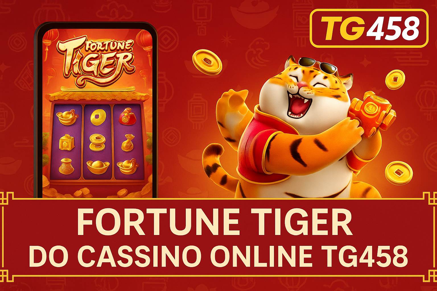 Fortune Tiger é um jogo imperdível no TG458 Casino