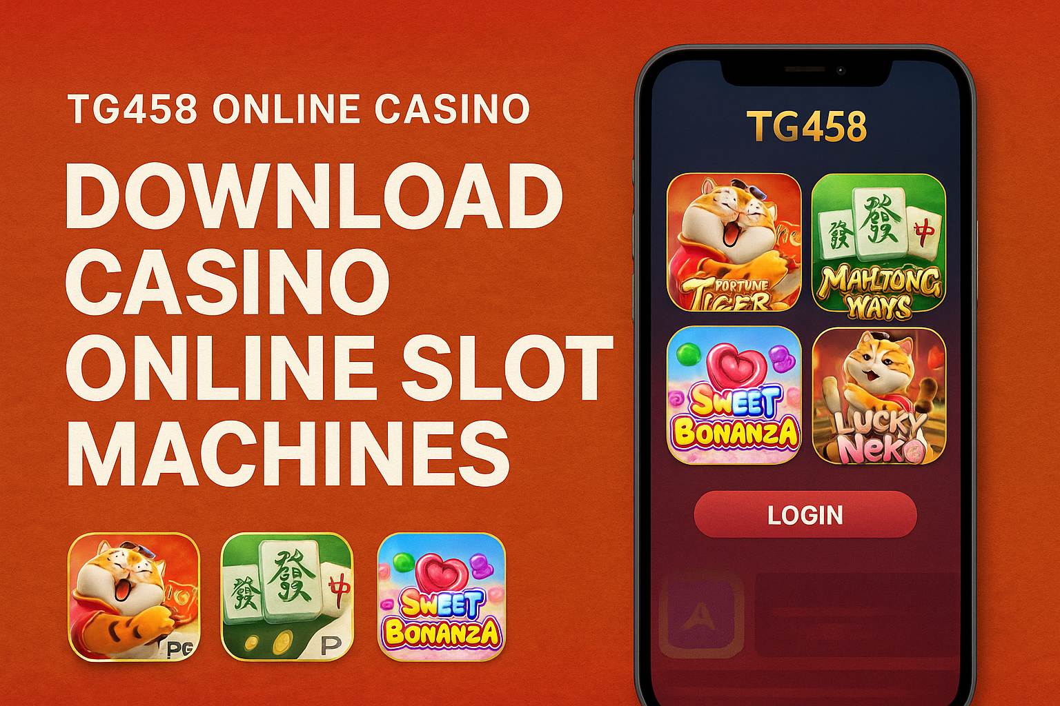Explore o mundo das slot machines no TG458 Casino
